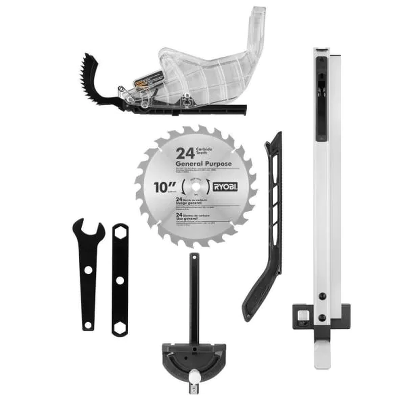 RYOBI 15 Amp 10 in. Table Saw with Folding Stand Powerful Power Saws