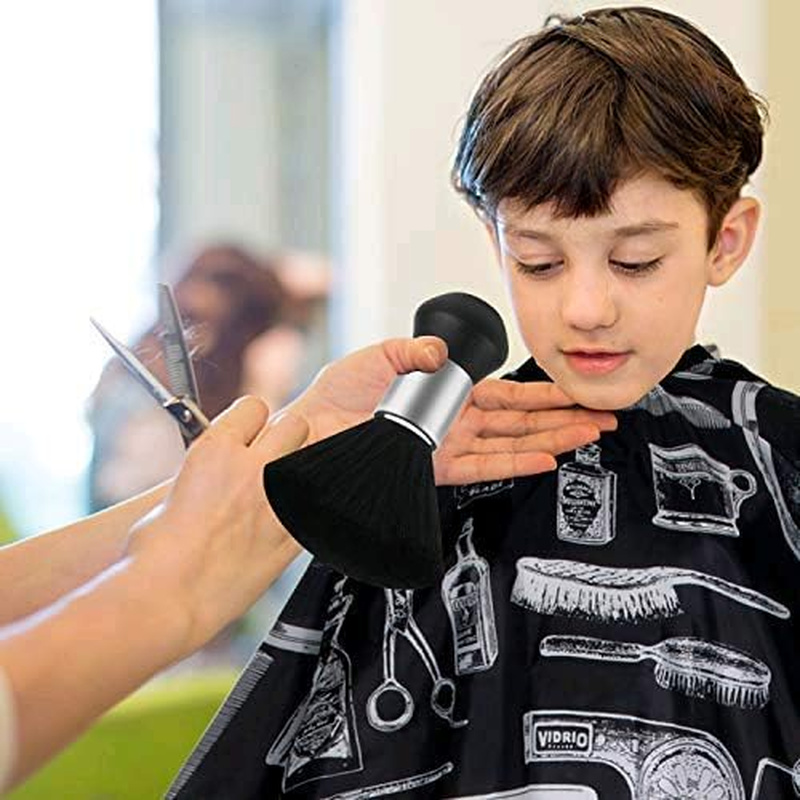Professional Hair Cutting Cape with Neck Duster Brush, Salon Barber Cape, Hair C