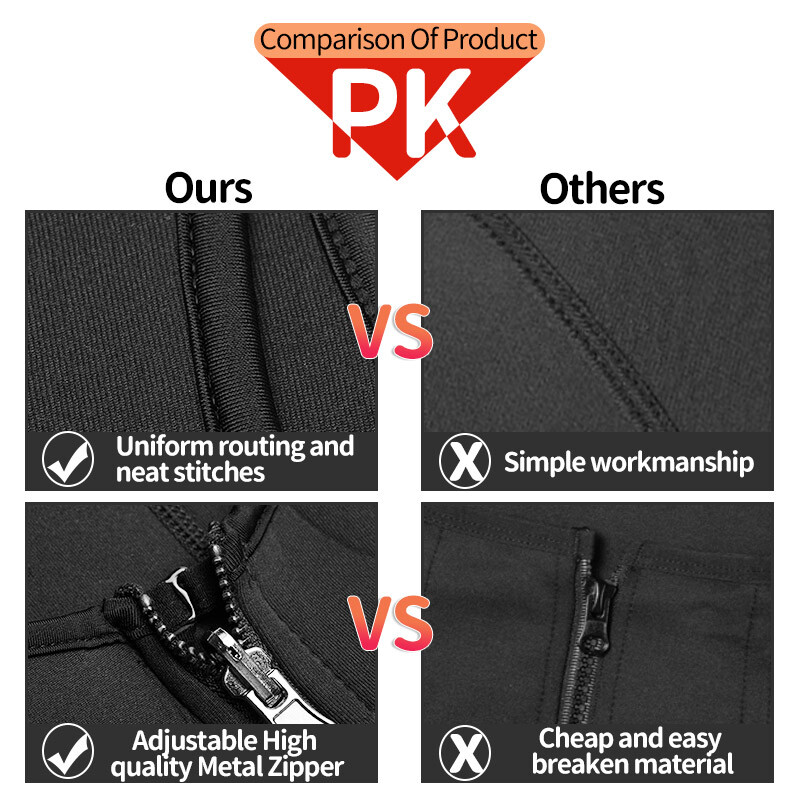 Men Weight Loss Workout Neoprene Body Shaper Sweat Sauna Suits Exercise Gym Vest