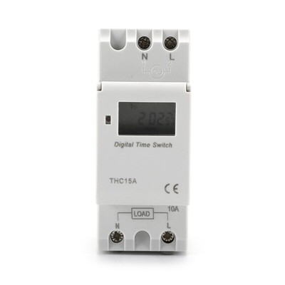 LCD Display Weekly Programmable Timer Relays Digital Timer Switches Replacement