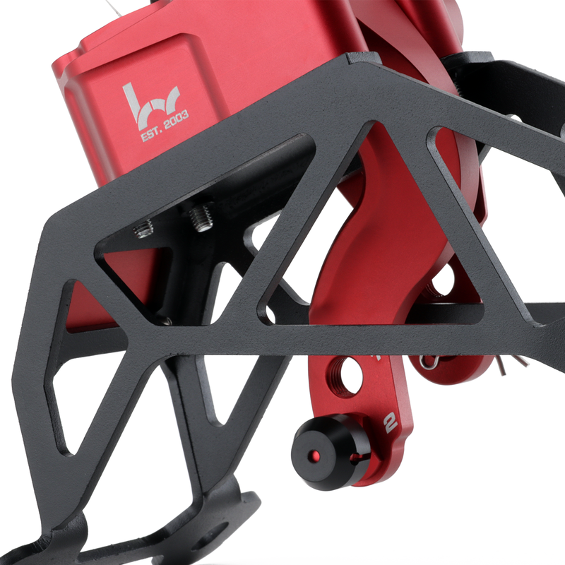 Hybrid Racing Short Shifter Assembly Dust Red for 12-15 Honda Civic Base & Si