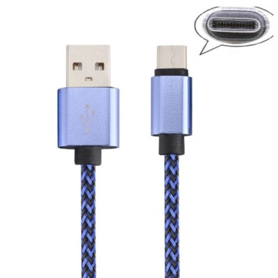 Long 2M Type C USB Charger Cable for Galaxy S22 S23 A15 A55 A15 Xiaomi OnePlus