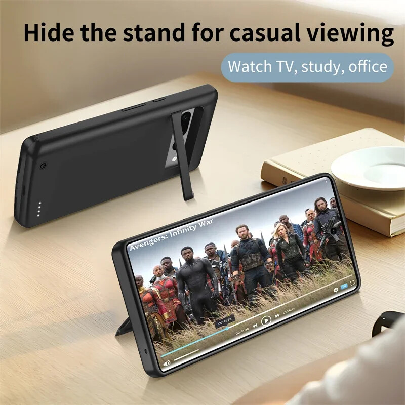 10000mAh Battery Charger Case For Google Pixel 8 Pro/Pixel 8 Charging Power Bank