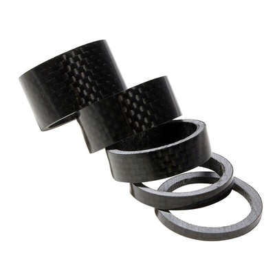 5Pcs Road Bike Bicycle Spacer Headset Washer Front Stem Fork Spacer Kit Tool USA