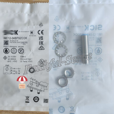 Inductive Proximity Sensor Switch For Sick IME12-04BPSZCOK 10-30VDC PNP 4mm 4Pin