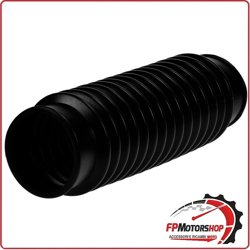 SOFFIETTO FORCELLA MOTO DIAMETRO 48/48 MM LUNGHEZZA 190mm 15 SPIRE ARIETE 04905
