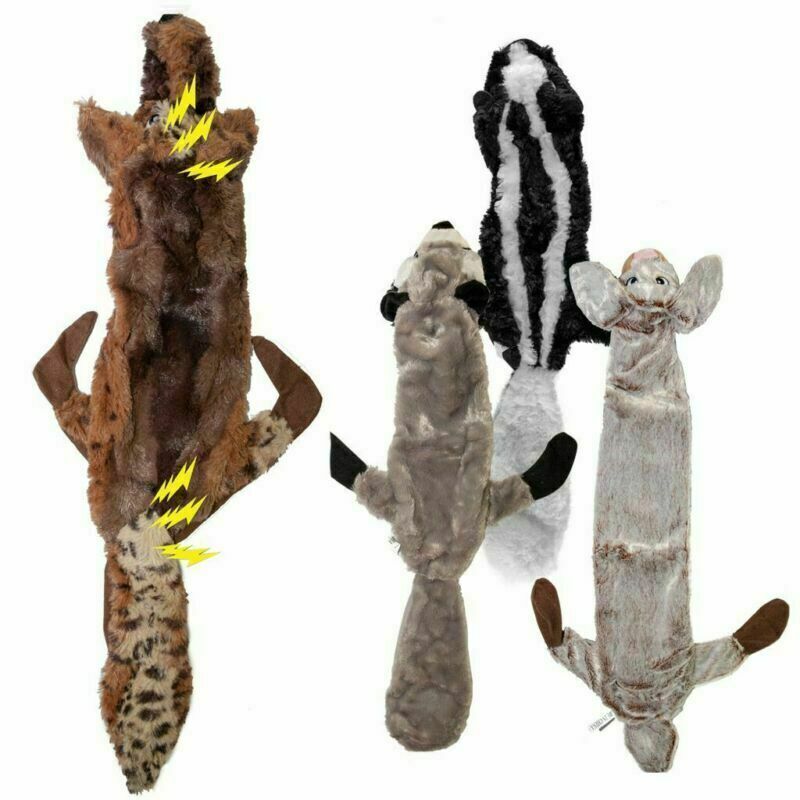 1-5X Dog Squeaky Toys Durable Plush Toy for Puppy Large Small Dogs Pets Squeaker