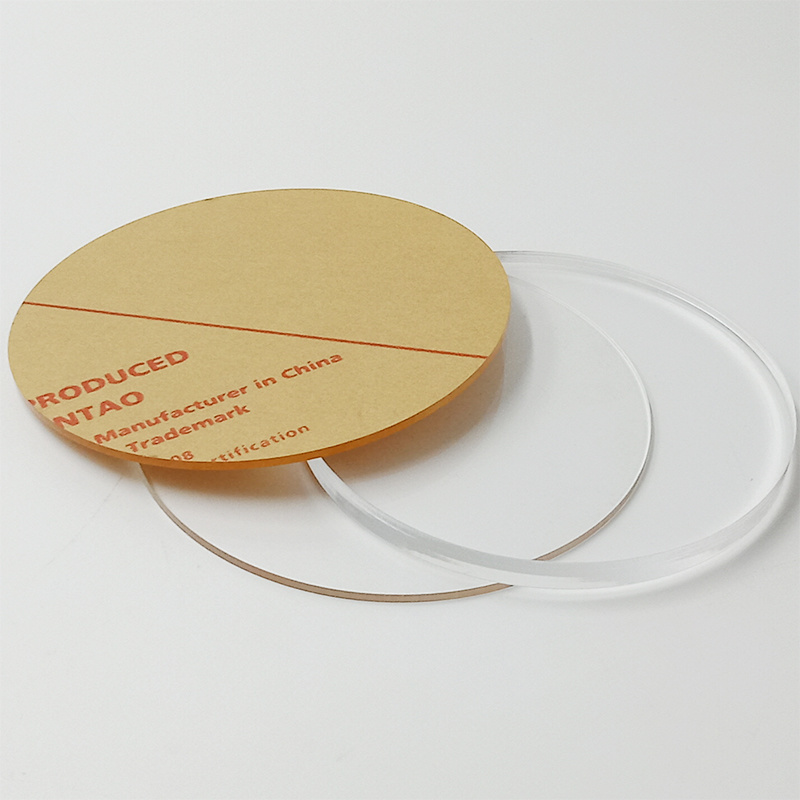 1x Clear Acrylic Round Sheet Discs Panel for Cake Boards Bake Disks Crafts Decor