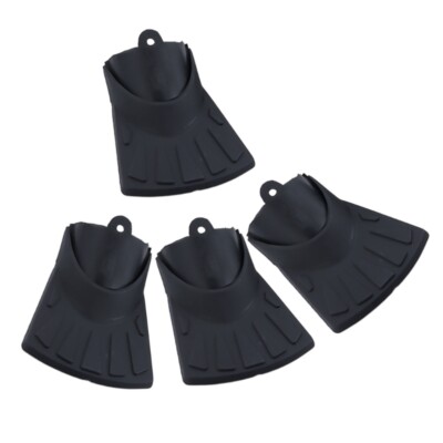 Electric Scooter Front Rear Mudguard Bracket Fishtail Shape Scooter Mud Flap Set
