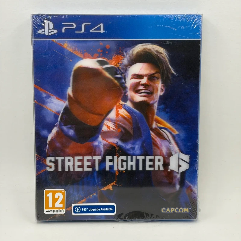 Street Fighter 6 In Sleeve PlayStation 4 PS4 Brand New Sealed