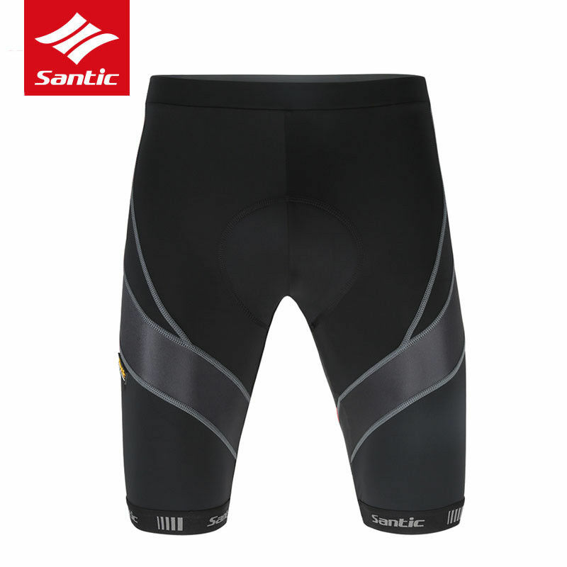 Santic 1//2 Half Summer Man Cycling Bib Shorts Breathable 4D Padded Asian size