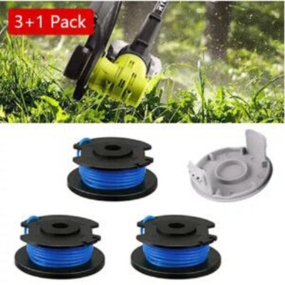 3/10 Pack For Ryobi Spool One+ String Trimmer Line 18V 24V 40V Weed Eater w/Cap~