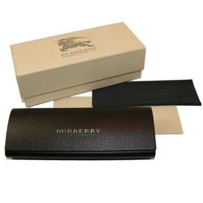 Pre-owned Burberry Sunglasses Be4336 392887 53mm Black / Dark Grigio Lens In Gray