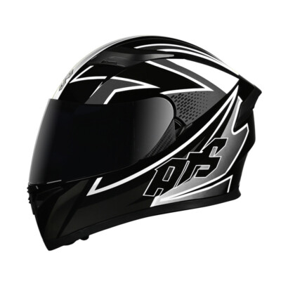 DOT Bluetooth Motorcycle Helmet Vented Dual Lens ATV Full Face Helmet Anti-Fog