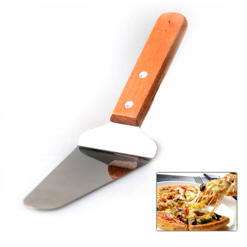 Spatola Pizza Dolci Servi Utensile Cucina Manico In Legno dfh