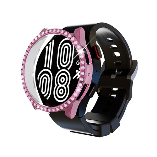 For Samsung Galaxy Watch 5/5 Pro Hard PC Diamond Protector Case Cover 40/44/45MM