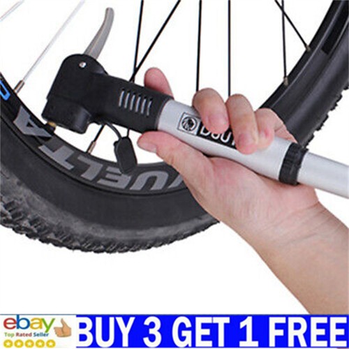 Portable Mini Bicycle Pump Bike Air Hand Pump Double Head Au