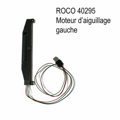 Moteur électrique d''aiguillage gauche code 83 -HO-1/87-ROCO