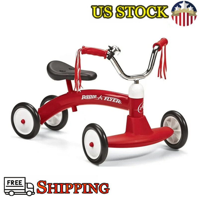 Scoot About Ride-on for Kids 1-3 Years Steel 42 lbs Capacity