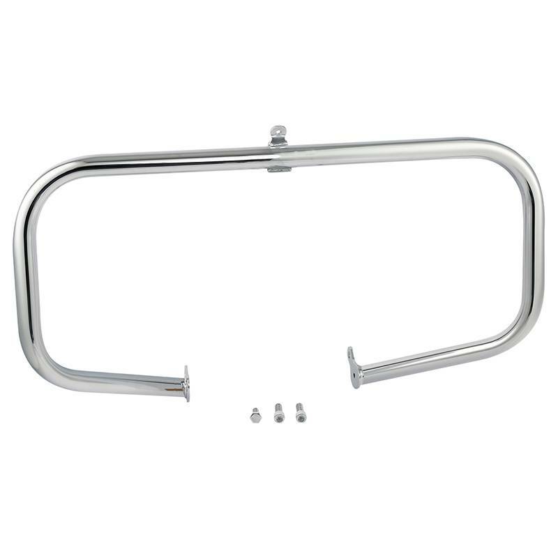 Highway Engine Guard Crash Bar Footpeg Fit For Harley Electra Street Glide 09-23