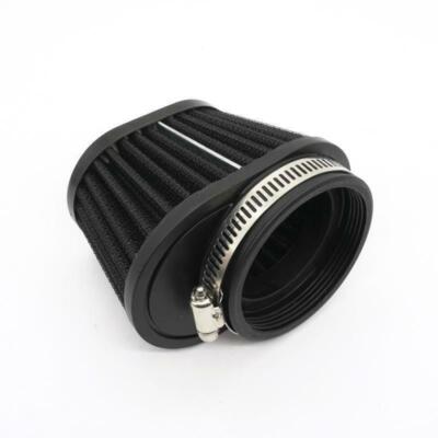 1Pcs High Flow Cone Air Filter Pod Cleaner Black For Motorcycle ATV Scooter 51mm