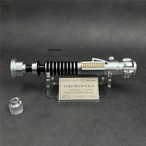 Star Wars Lightsaber Luke Skywalker V2 Replica Silver Metal