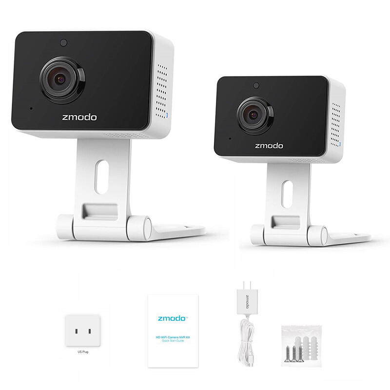 2X HD 1080P Surveillance Security Camera Indoor Outdoor WiFi CCTV Home IR Camera