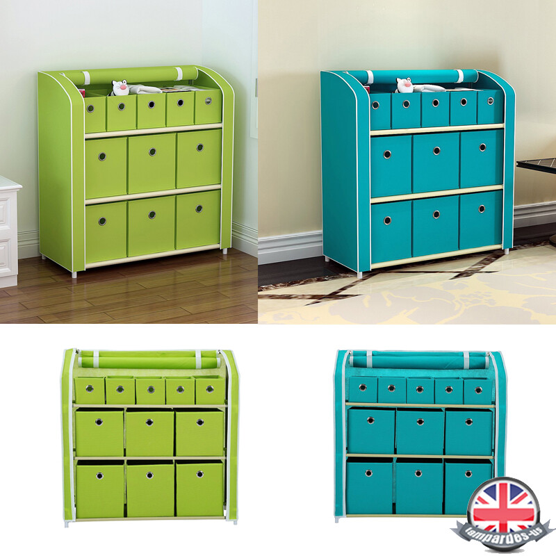 Storage Organizer Uk Shelving Hanging Home Cupboard Rail Canvas