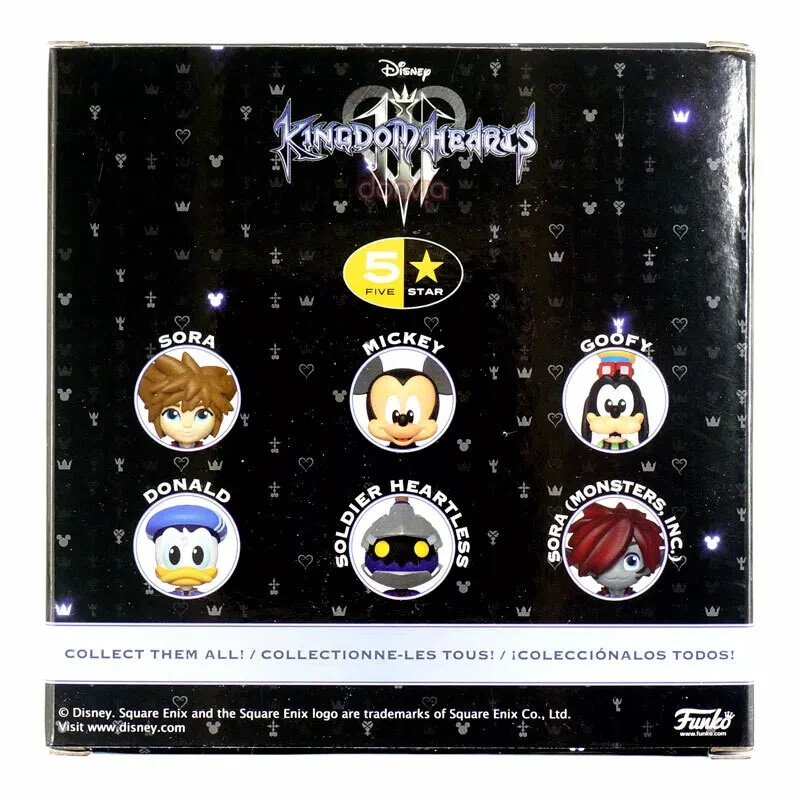 2018 Disney/Funko 5 Star Kingdom  Hearts III Sora Vinyl Figure - 3.5