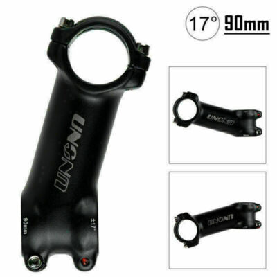 UNO Aluminum Black 7°/17°/35°Mountain Road Bike Handlebar Stem 31.8*60-130mm