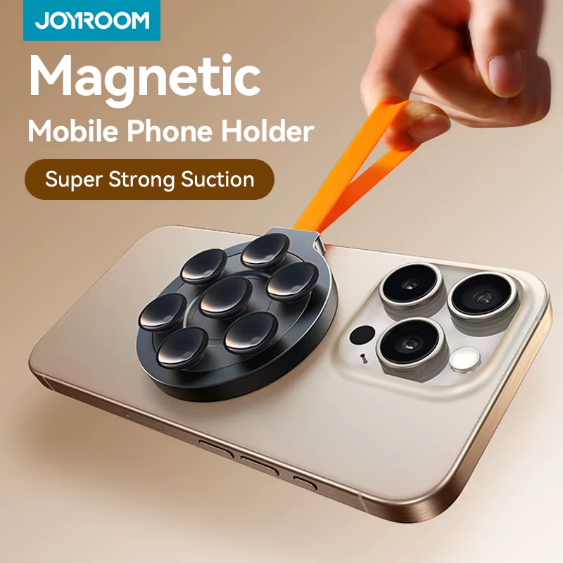 JOYROOM Magnetic Phone Holder Super Strong Suction Silicone Phone Case Grip Stan