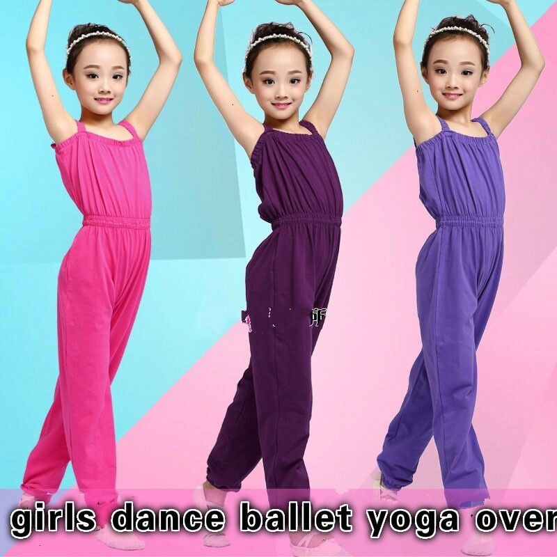 children-girls-jumpsuit-bodysuit-overalls-dance-dungaree-yoga-leotards-ballet