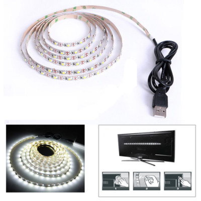 DC 5V USB LED strip 3528 60led/m Flexible Light Lamps LED Light TV Background