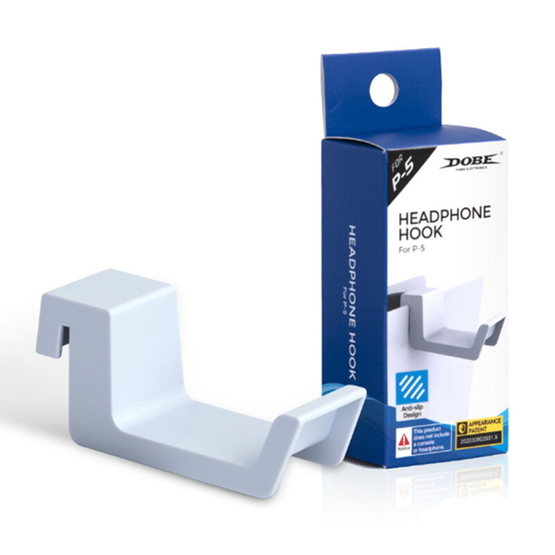 For PS5 Host Headphone Hanger Stand Holder Hook Desk Side He