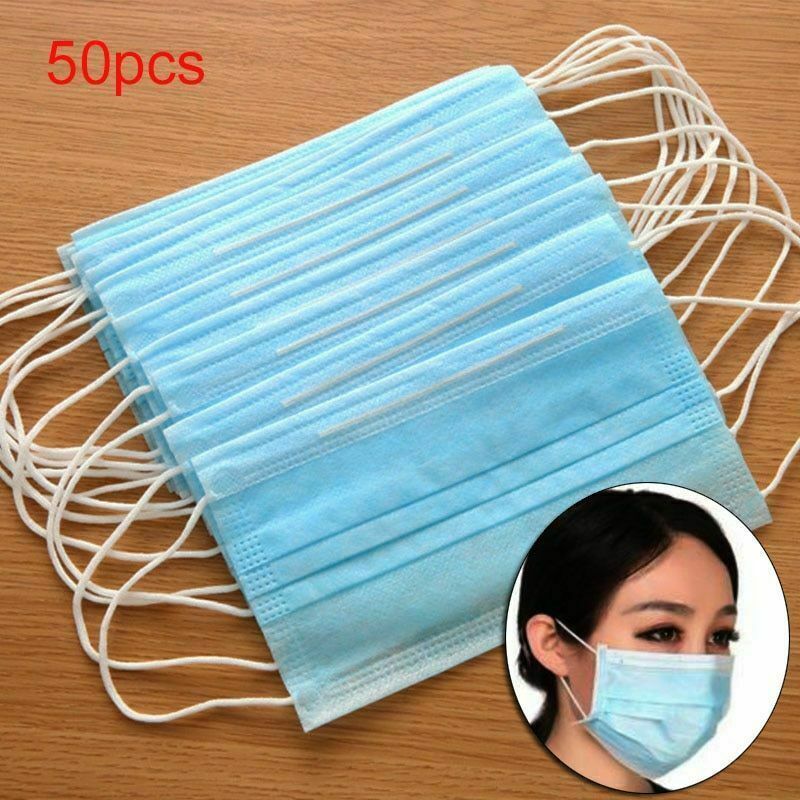 50 pack disposable face masks 50 pack disposable face masks