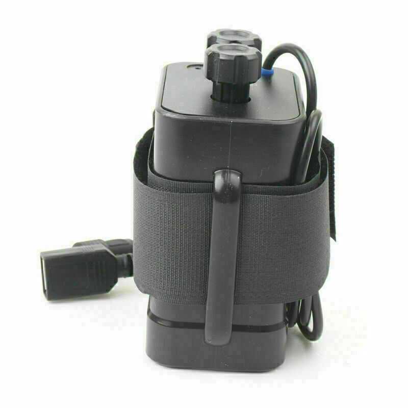 For Bicycle Bike Lamp 1x 8.4V 6x 18650 Waterproof Battery Pack Case House Cover