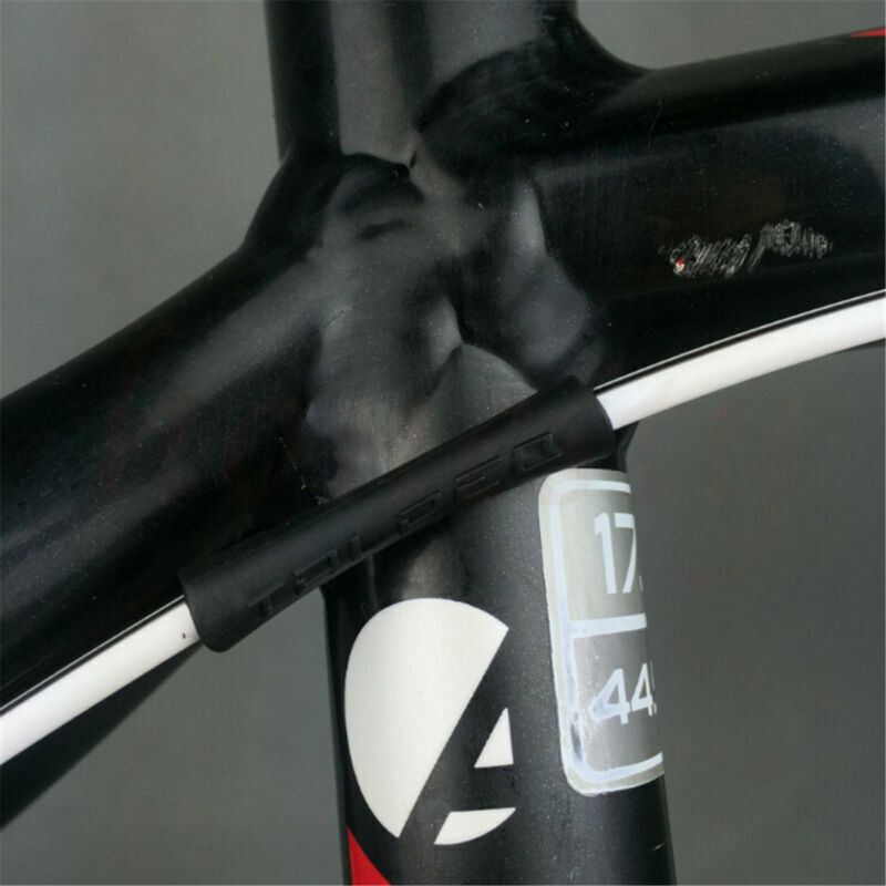 20X Silicone Bicycle Outer Brake Gear Cable Wrap Frame Protector MTB Road Bike