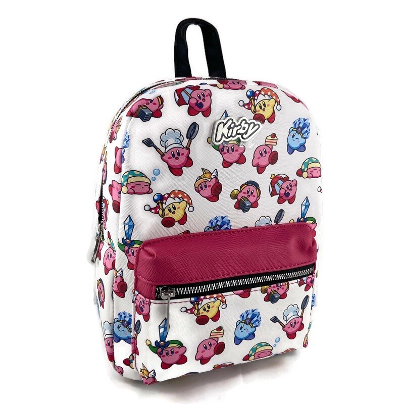 その他 Kirby Backpack Nintendo Kirby™ Die-cut Pocket & Cloud Print Mini Backpack - Nintendo