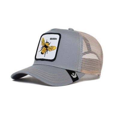 

Шляпа Honeycomb GOORIN BROS Animal Farm Trucker Hats Queen regina S, Slate