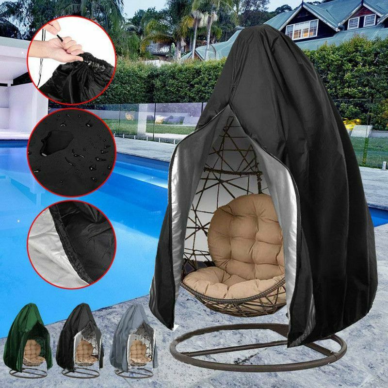 Swing Chair Cover for Hanging Hammock Stand Egg Wicker Seat Patio
