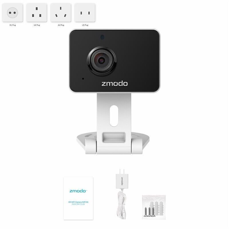 2PACK 1080P Zmodo Cam Surveillance Security Camera Indoor Outdoor Wifi HD CCTV