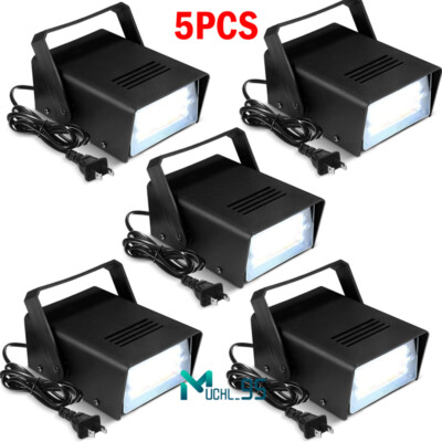 24 LED Disco Lights Party Laser Stage Light Strobe DJ Show Lighting Dance Lamp