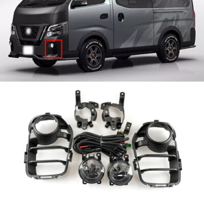 Fog Lamp Assembly Fog Lamp Light Lamps Kit For Nissan NV350 Uran 2018-2020 Set