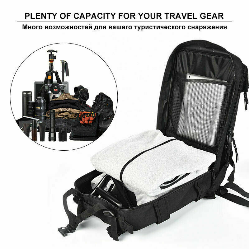 NEW 30L Travel Backpack Rucksack Camping Laptop Hiking School Book Bag Men Women