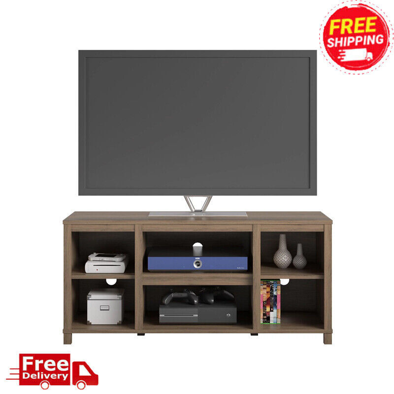 Entertainment Center Console Storage Shelf Media Table Livin