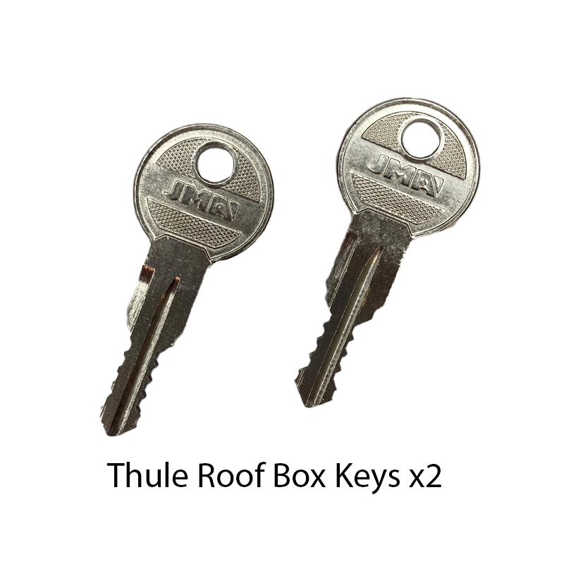 Thule Replacement Roof Box Key Roof Rack Key Roof Bar Key Cut to Code x 2
