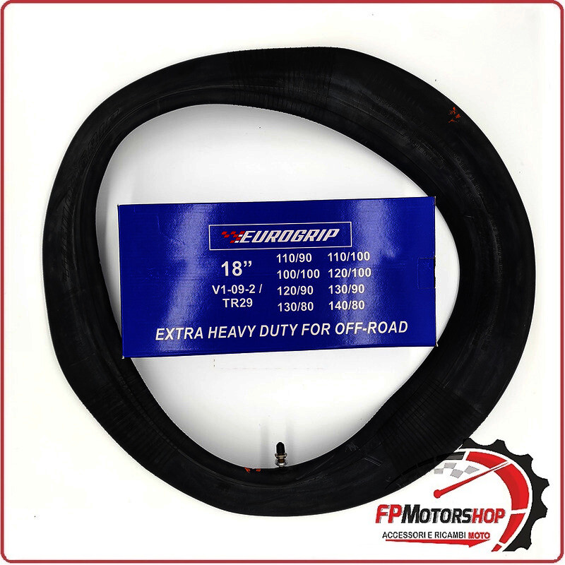 CAMERA D'ARIA PER GOMMA CERCHIO MOTO RAGGIO 18 RINFORZATO 140/80-18 120/90-18 
