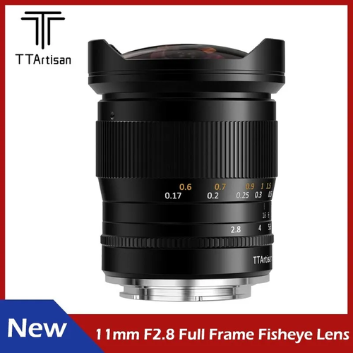 TTArtisan 11mm F2.8 Full Frame Fisheye Lens For Sony E /Z /F /R