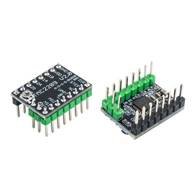 for 3D Printer TMC2209 TMC2209 V2.0 Stepper Motor with Heatsink 2 Sets