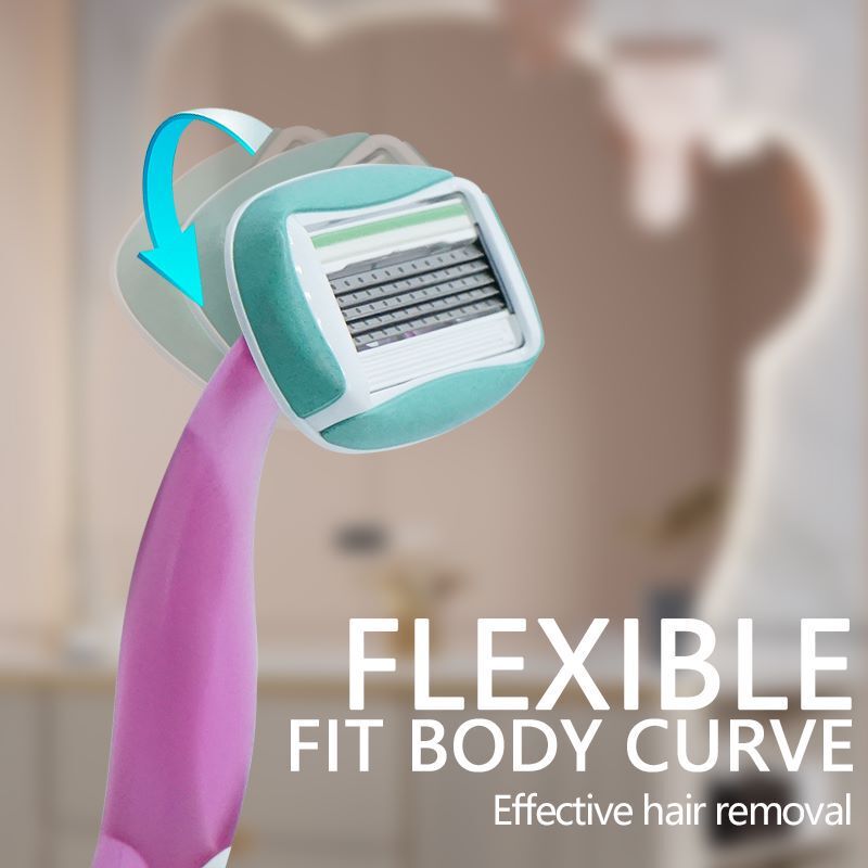 BIC Soleil Sensitive Advanced Razors for Women 5 Blades & 360&deg; Moisture Strips